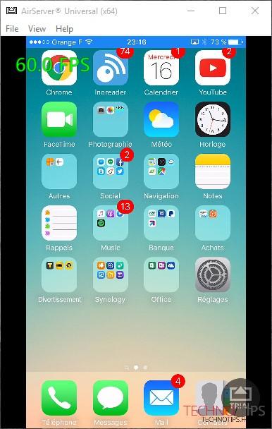 Partager l’écran de son iPhone et iPad avec AirServer