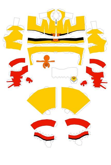 Patron corps Paper toy One Punch Man Patron corps Paper toy One Punch Man