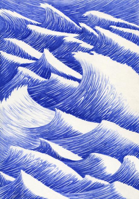 Blue lines par Kevin Lucbert inspirationgraphique-Blue-lines-Kevin-Lucbert-Ecole-Nationale-Superieure-Arts-Decoratifs-Paris-collectif-artistes-Ensaders-expositions-dessin-illustration-graphisme-05