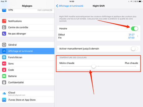 iPhone iPad: connaissez-vous le mode Night Shift ?