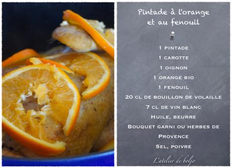 Pintade à l’orange et au fenouil Pintade à l'orange et au fenouil 2