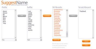 Trouvez un nom à votre site avec Suggest.name