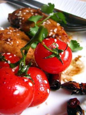 L'idée du week-end : blancs de poulet à la badiane et aux tomates