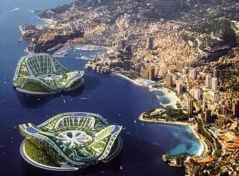 Ecopolis, les cités flottantes pour réfugiés climatiques Ecopolis, les cités flottantes pour réfugiés climatiques
