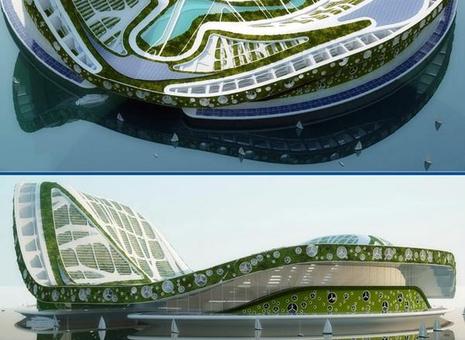 Ecopolis, les cités flottantes pour réfugiés climatiques Ecopolis, les cités flottantes pour réfugiés climatiques