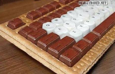 Des Claviers que vous pouvez Manger