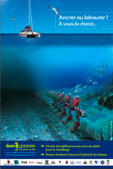 affiche Ecogestes Méditerranée