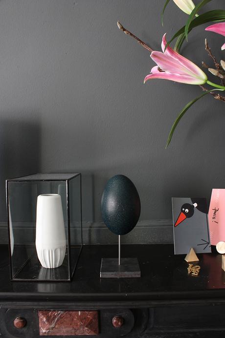 The black light deco mur gris