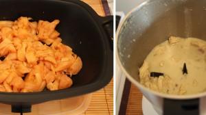 Recette de poulet au curry avec le robot cuiseur E.zichef & Mix