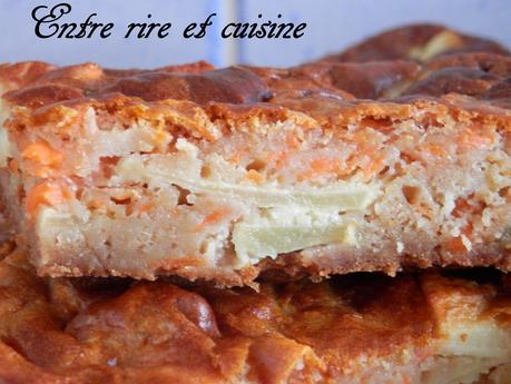 Gâteau léger Pommes/Carotte Gâteau léger Pommes/Carotte