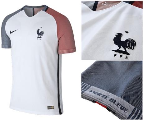Le maillot de l’équipe de France pour l’Euro 2016 maillot equipe de france euro 2016 exterieur blanc