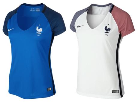 Le maillot de l’équipe de France pour l’Euro 2016 maillot femme equipe de france euro 2016