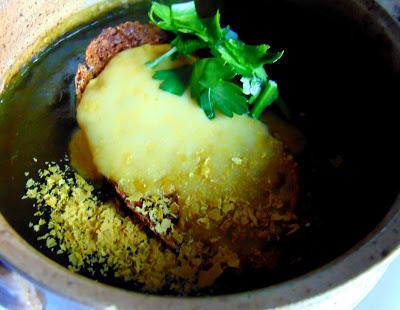Soupe de kale gratinée Soupe de kale gratinée