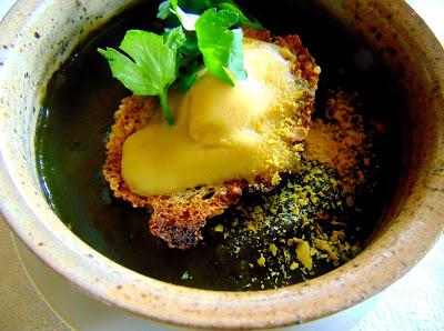 Soupe de kale gratinée Soupe de kale gratinée