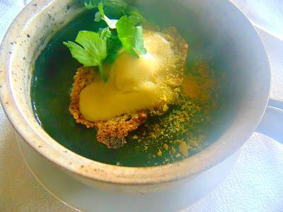 Soupe de kale gratinée Soupe de kale gratinée