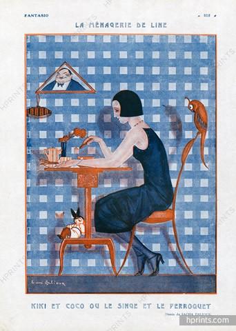 6 Le perroquet, le chien, la femme 6 Le perroquet, le chien, la femme