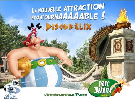 Parc Astérix Nouvelle attraction 2016 Discobélix