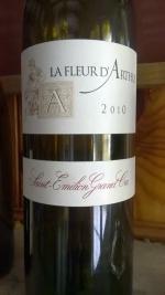 Saint Emilion : La Fleur d'Arthus 2010 et Lalande de Pomerol : Haut-Chaigneau 1994 WP_20160329_18_15_53_Pro