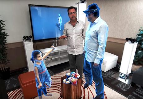 Microsoft : bientôt il sera possible de se téléporter grâce à l’Holoportation ! holoportation-hololens-top