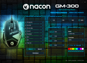 Speedtest – souris gaming nacon GM-300 nacon1 Speedtest - souris gaming nacon GM-300