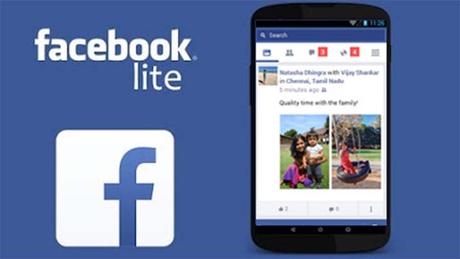 application Facebook lite