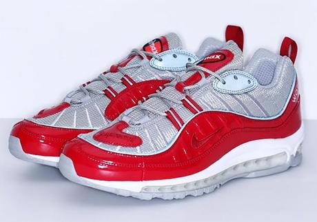 Supreme x NikeLab Air Max 98 Red Supreme x NikeLab Air Max 98 Red