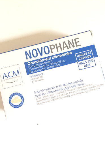 Les gélules NOVOPHANE du laboratoire ACM novaphane labo acm