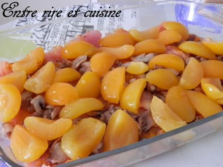 Escalopes de dinde aux Abricots au four {recette express}