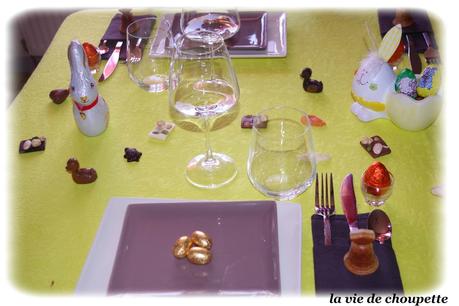 MA TABLE PÂQUES 2016 TOUT CHOCOLAT ET PAUSE DU BLOG ... table Pâques 2016 tout chocolat-2832