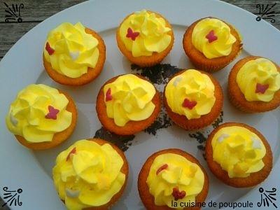 Cupcake au citron et mascarponne au thermomix ou sans
