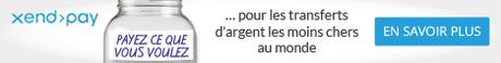 Xendpay la nouvelle façon de transférer son argent. Xendpay la nouvelle façon de transférer son argent.