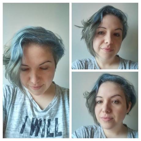J'ai osé les cheveux gris et bleus avec Féria de L'Oréal