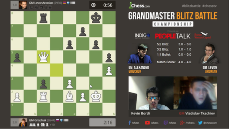 Blitz en direct: Grischuk vs Aronian