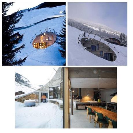 En promenade : La « Vals Villa » Vals Villa