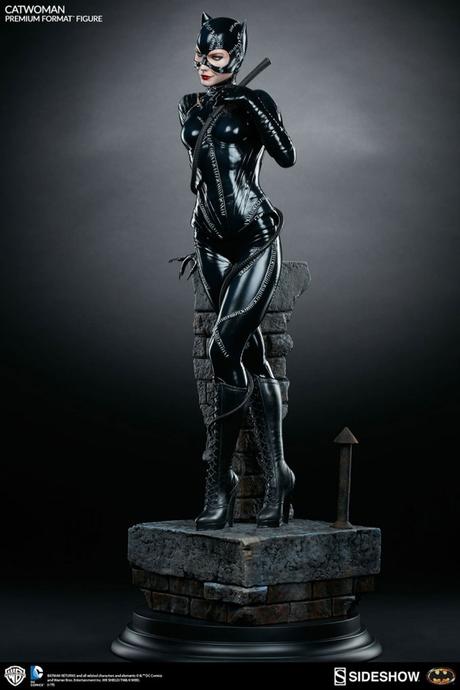 Sideshow-Catwoman-Statue-8-620x930 Une figurine en l'honneur de CatWoman chez Sideshow