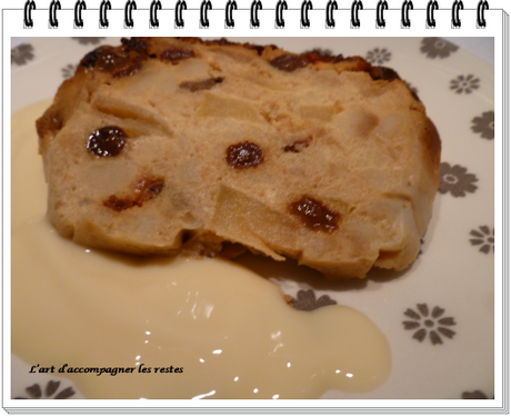 Mon pudding aux raisins secs et fruits (Mariotte)3