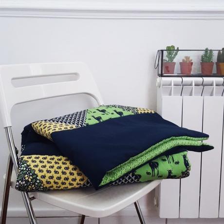 DIY : mon plaid en patchwork Bambi et Cie DIY : mon plaid en patchwork Bambi et Cie