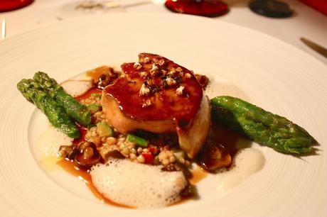 Foie gras poêlé, asperges - copie Foie gras poêlé, asperges - copie