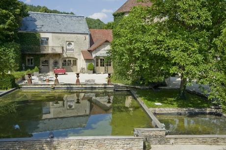 Château de Courban Chateau de Courban chambre 69 vue terrasse -2