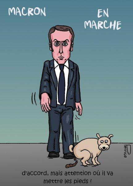 En marche ... avec Emmanuel Macron !