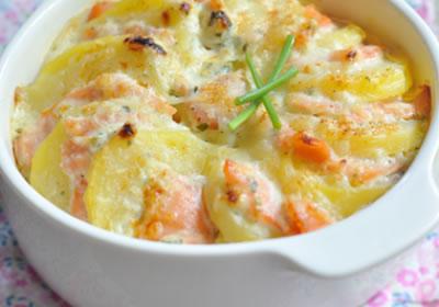 Recette Saumon et pommes de terre cookeo Saumon et pommes de terre à la crème avec Cookeo