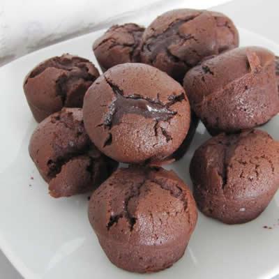 Recette Cakes Coeur de Nutella avec Thermomix Muffin chocolat coeur de nutella