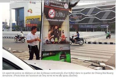 Songkran Chiang Mai, un étranger arrêté pour obscénité