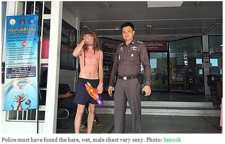 Songkran Chiang Mai, un étranger arrêté pour obscénité