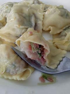 Ravioli saucisse & poireau Ravioli saucisse & poireau