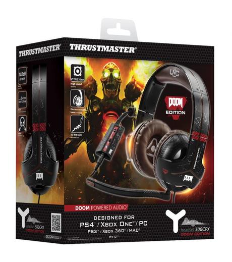 Thrustmaster s’associe à Bethesda et id Software pour proposer le casque Y-350X Thrustmaster s’associe à Bethesda et id Software pour proposer le casque Y-350X