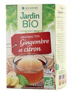 Expérience Sagittaire ! J’ai testé Original’Tea boissons chaudes aux épices bio ORIGINAL TEA GINGEMBRE ET CITRON_JARDIN BIO