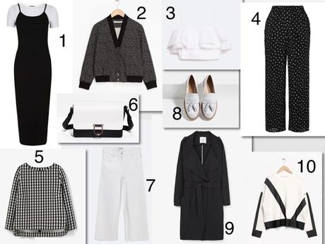 SHOPPING LIST: EN NOIR ET BLANC SHOPPING LIST: EN NOIR ET BLANC