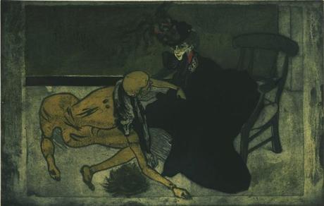 4 Le Mannequin du Peintre 1899 Femme et mannequin jacques Villon moma