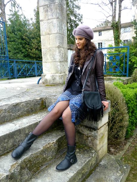 Le bonnet à fleur Look Coton du Monde